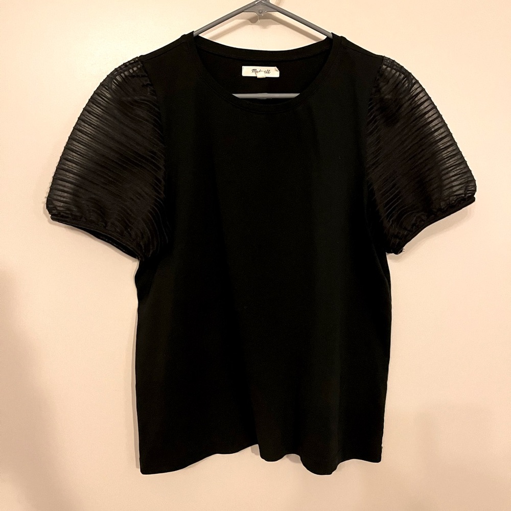 Madewell puff sleeve tshirt